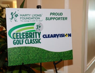 Clearvision sponsor sign from 2025 CGC